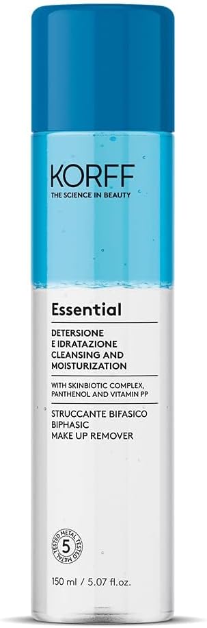 Korff Essence Struccante Bifasico Viso-Occhi-Labbra, 150 ml