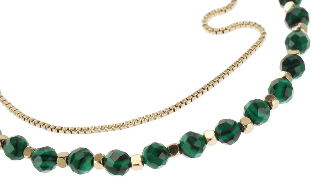 Thumbnail 2 de Fossil Bracciale da donna con perline semi preziose e chiusura a moschettone