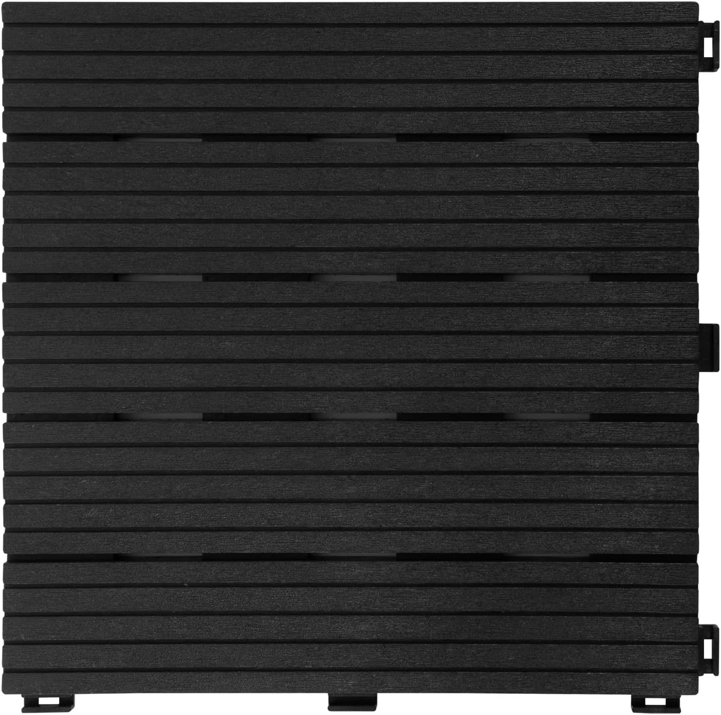 Thumbnail 1 de Floordirekt Fliesen 30x30 cm Klicksystem Terrassenfliesen in Holzoptik (Grau) – 2 m² Set