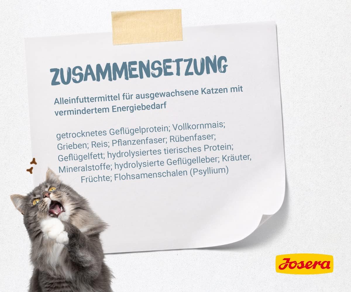 Thumbnail 6 de JOSERA Léger (1 x 2 kg) – Premium Trockenfutter für erwachsene Katzen, wenig Fett, viel Protein, weizenfrei