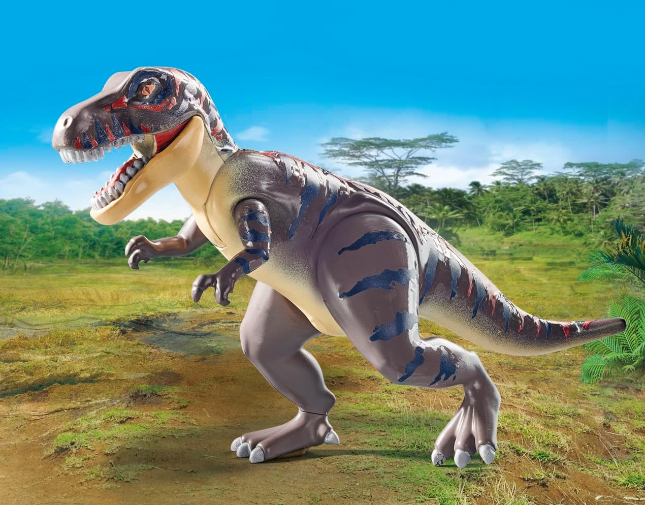 Thumbnail 6 de PLAYMOBIL Dinos 71524: Sulle Tracce del T-Rex – Ricerca dell Tyrannosaurus con Motocicletta