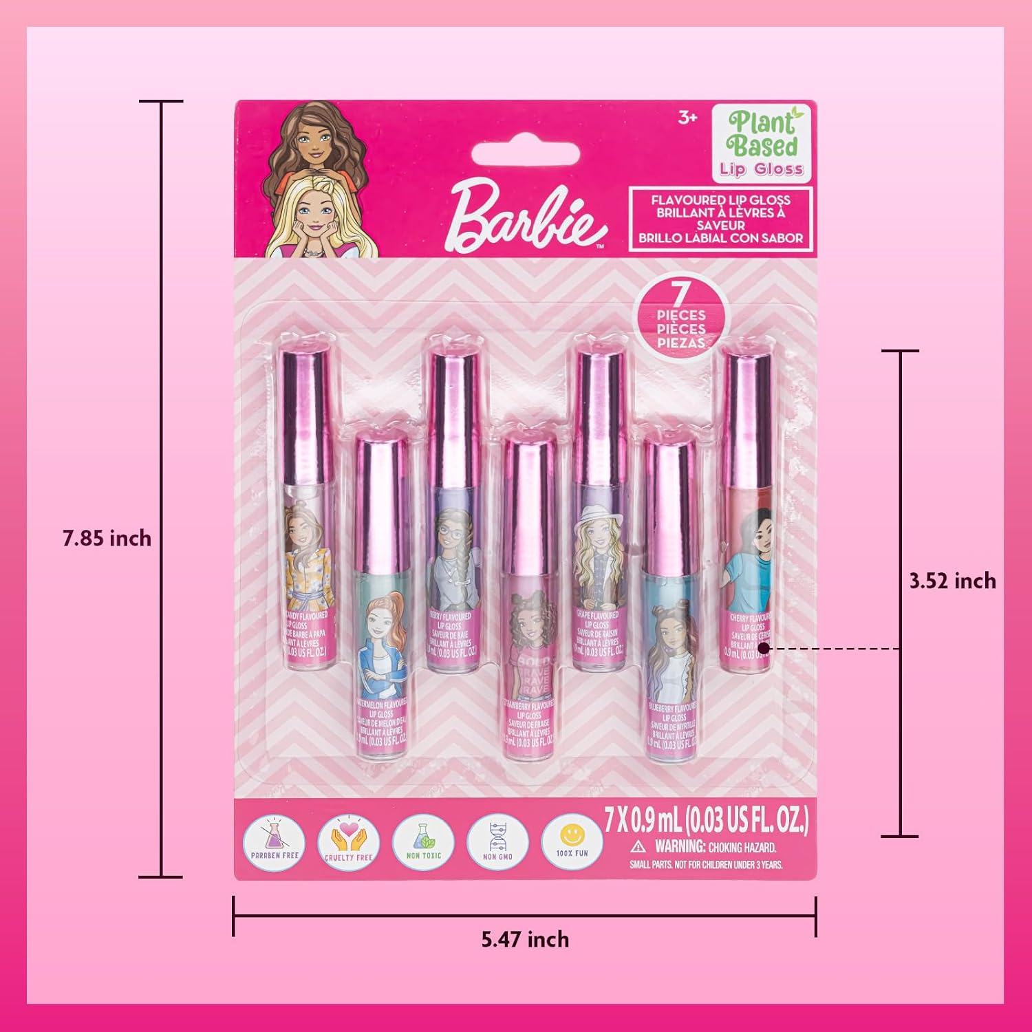 Thumbnail 6 de Barbie Townley Girl Movie Lipgloss Set vegan