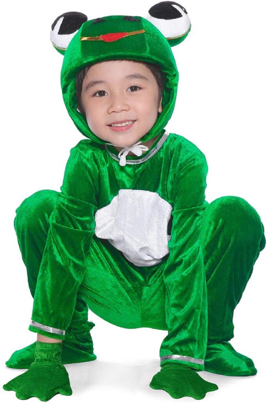 Detalle 2 de LOLANTA Costume di Carnevale unisex da bambino con motivo rana