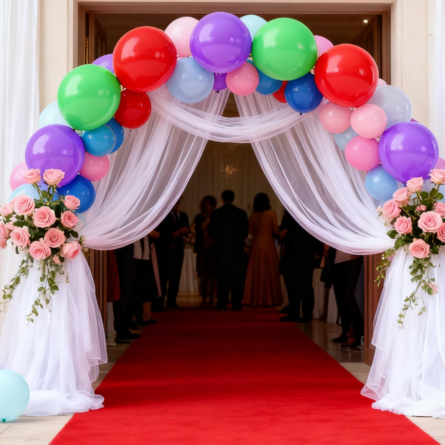 Thumbnail 4 de ZHIYE 200 Pack Party Balloons 12 10 5 Inch