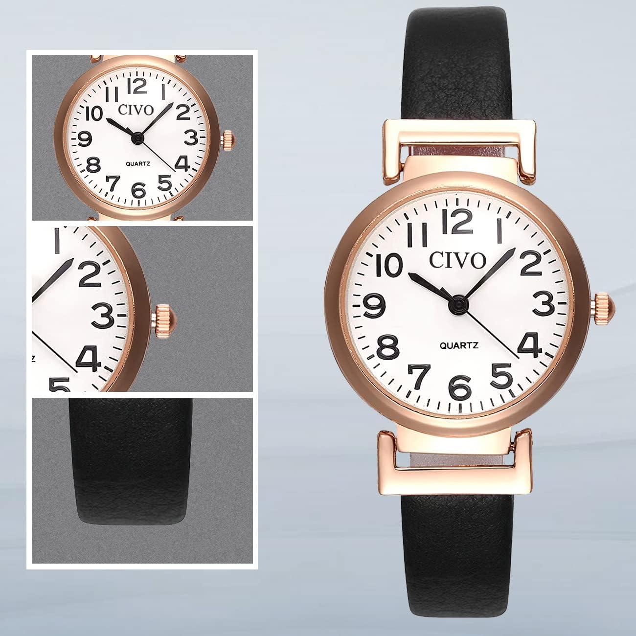 Thumbnail 6 de CIVO Klein Armbanduhr Damen 9 mm