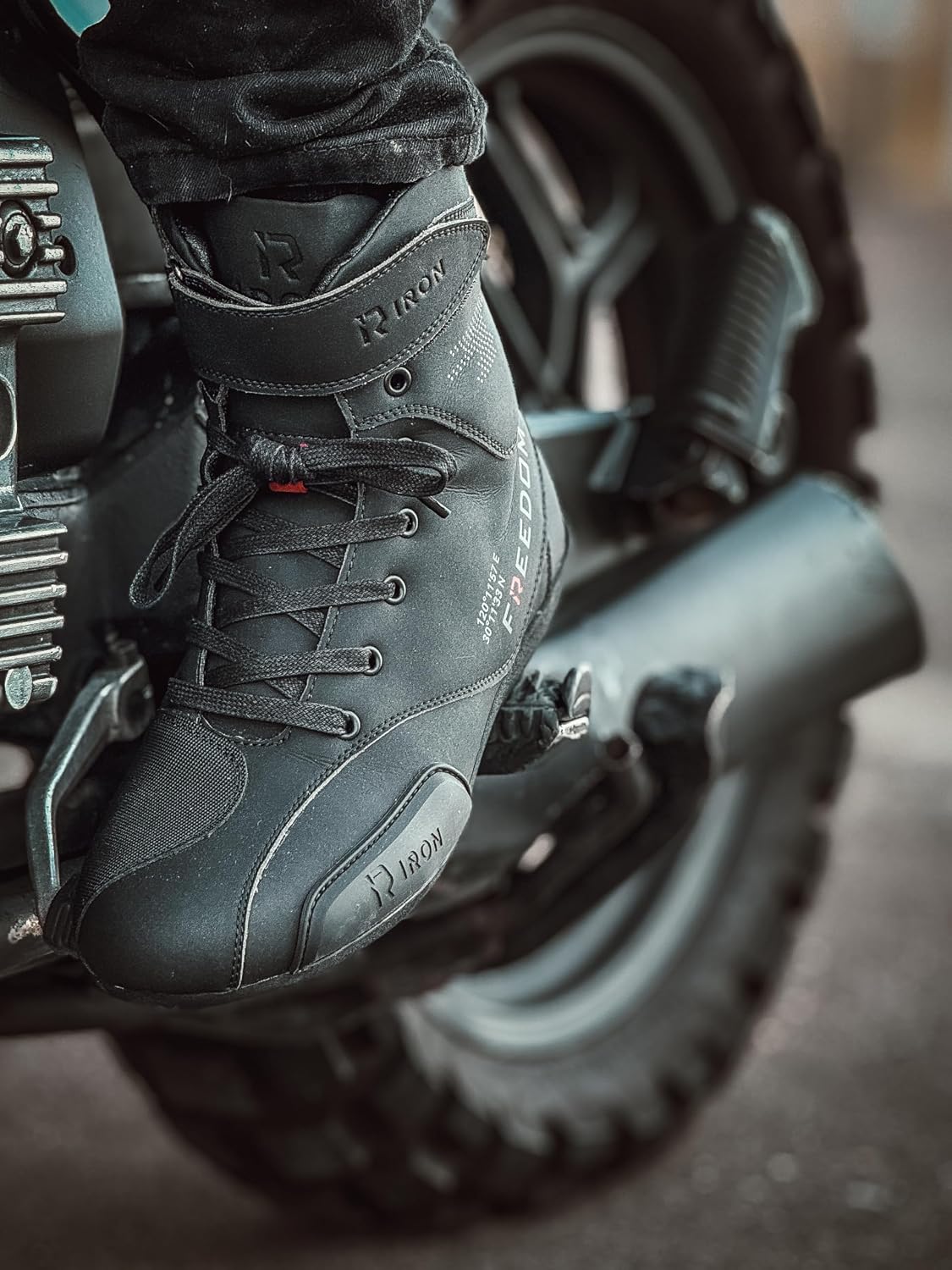 Thumbnail 3 de RIDEIRON R-MS6007: stivali da moto uomo con certificazione CE e protezione caviglia