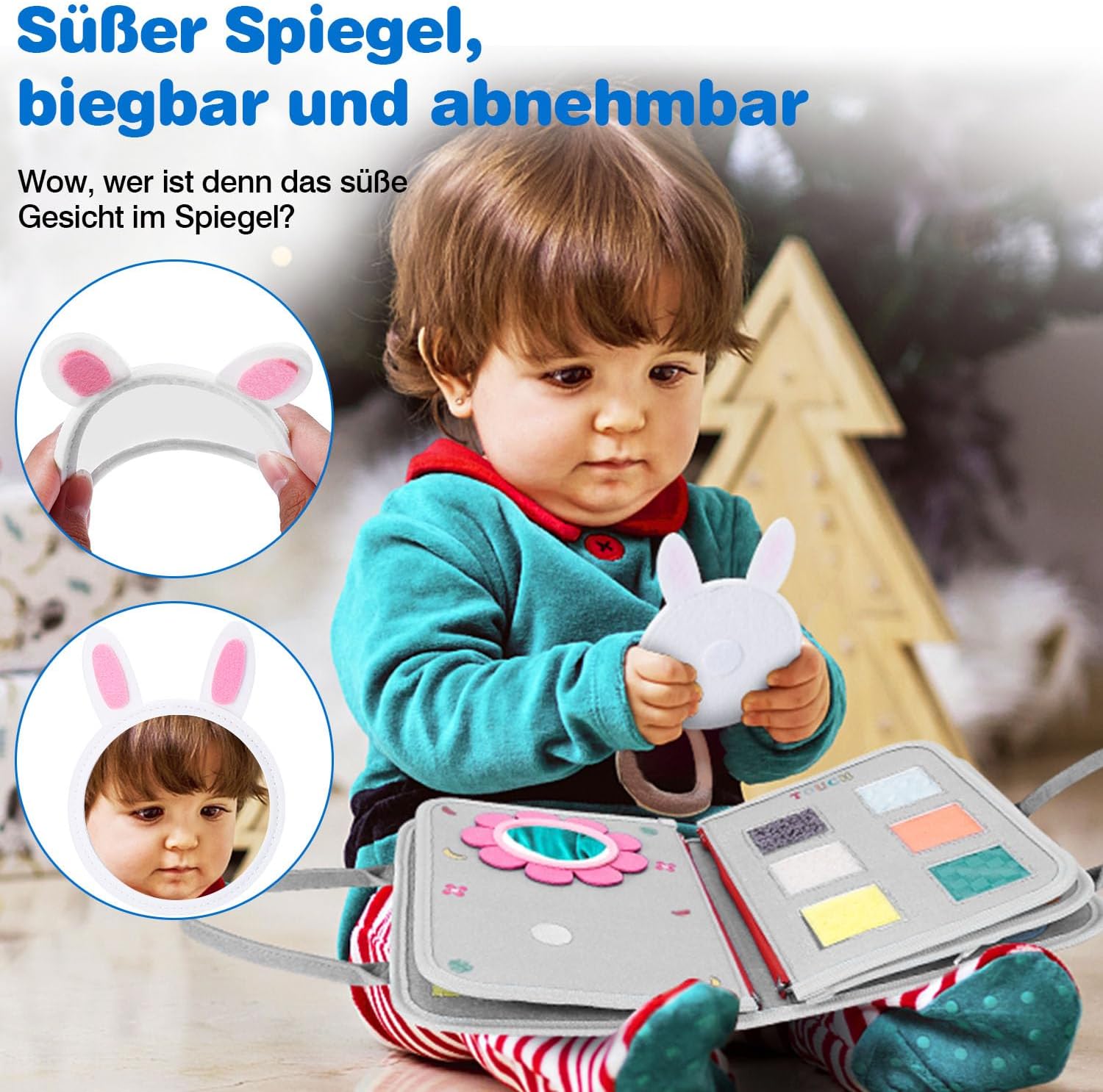 Thumbnail 4 de JHkim Montessori Busy Board Deutsch