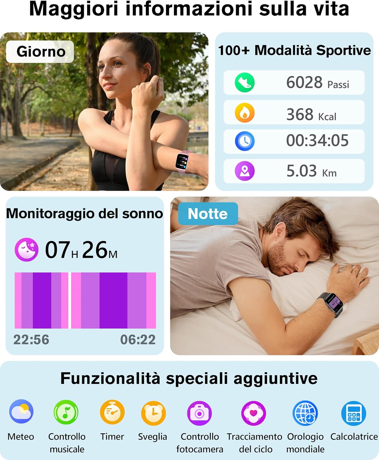 Thumbnail 5 de KALINCO Smartwatch 1.85” IA