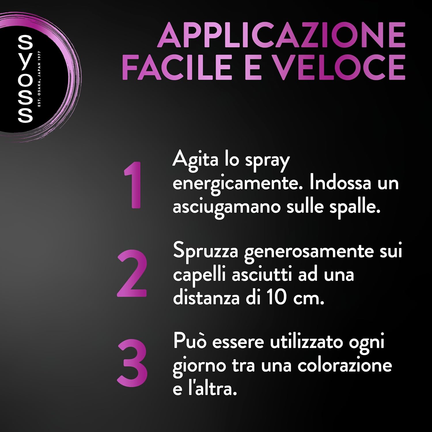 Detalle de Syoss Root Retouch Colorazione Temporanea Spray Castano Scuro 120 ml – Ritocco ricrescita resistente a pioggia e sudore