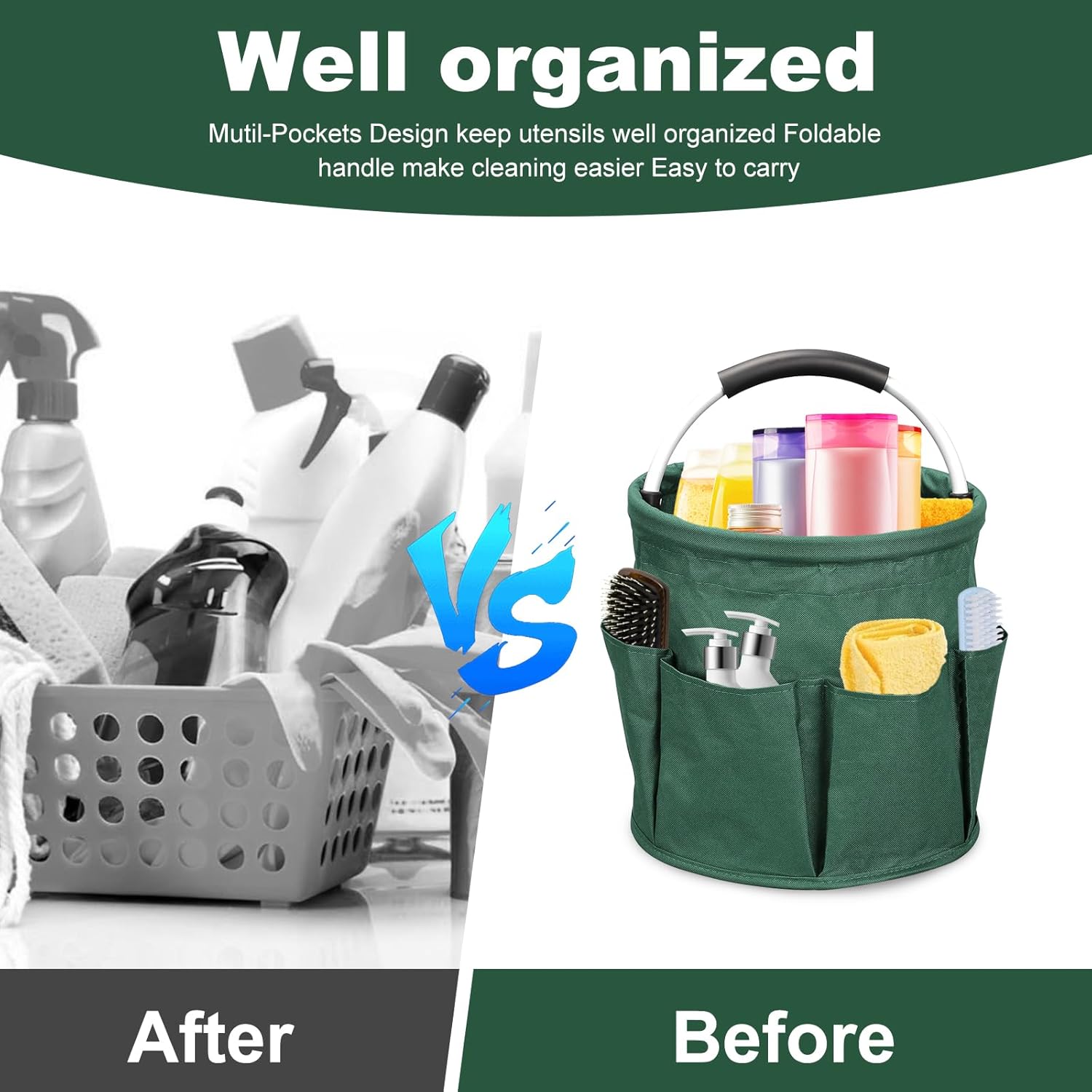 Thumbnail 1 de BlyeMichdi 17L Cleaning Caddy