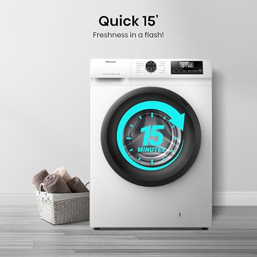 Thumbnail 5 de Hisense 1Q Series WF1Q1041BW Freestanding 10kg Front Load Washing Machine