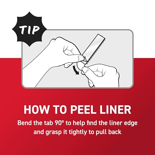 Thumbnail 7 de Command 15 lb & 10 lb Large and Medium Picture Hanging Strips (56 Strips) – Damage-Free Hangers for White Walls