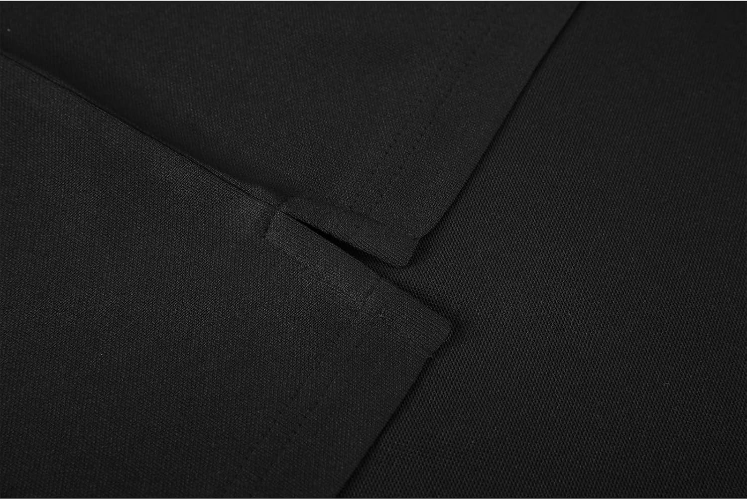 Detalle de SwissWell Polo da Uomo a Manica Corta: polo da golf leggera, traspirante e confortevole