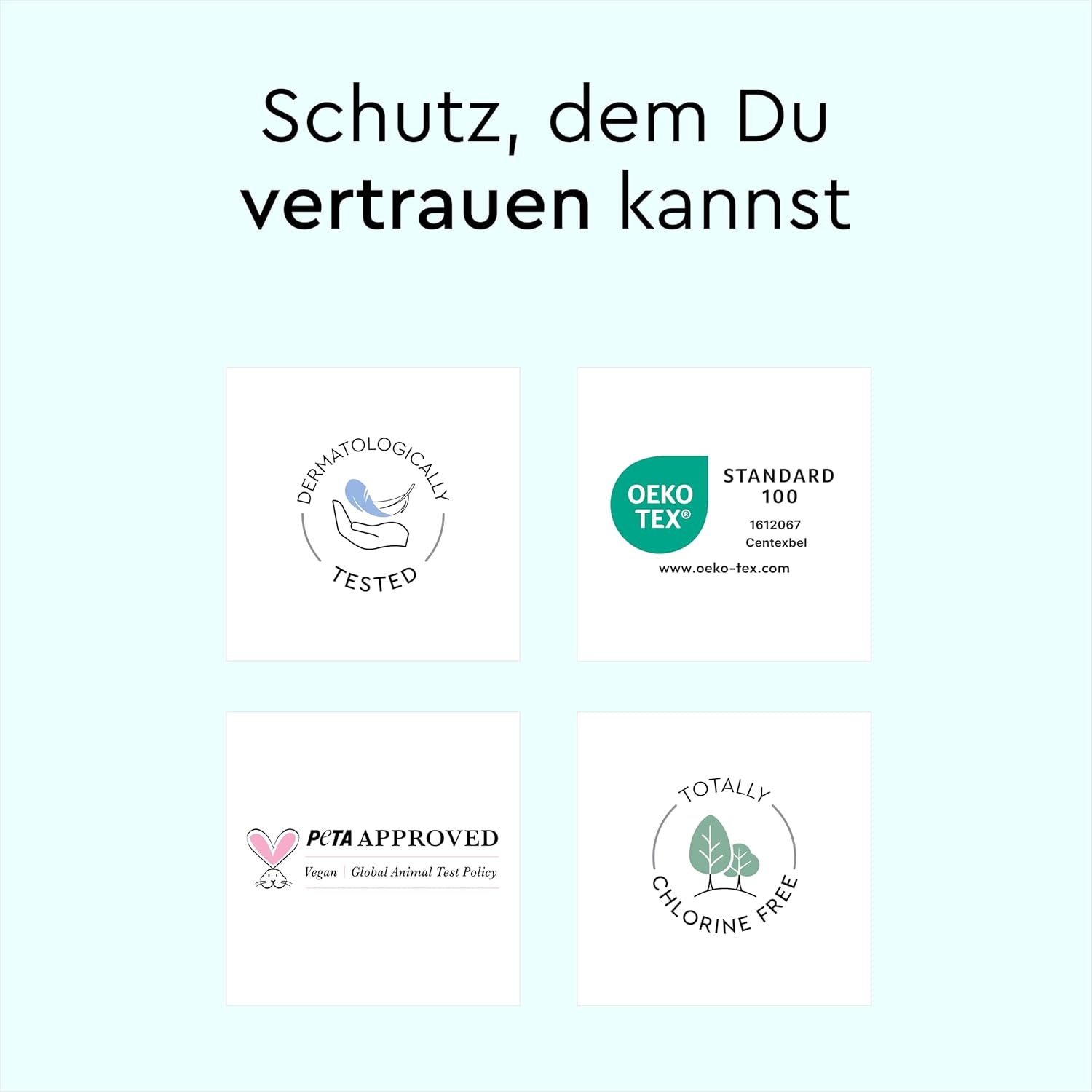 Detalle de LILLYDOO hautfreundliche Einweg-Schwimmwindeln Größe L (14+ kg), 17 Stück – Blue Whales Swim Deep