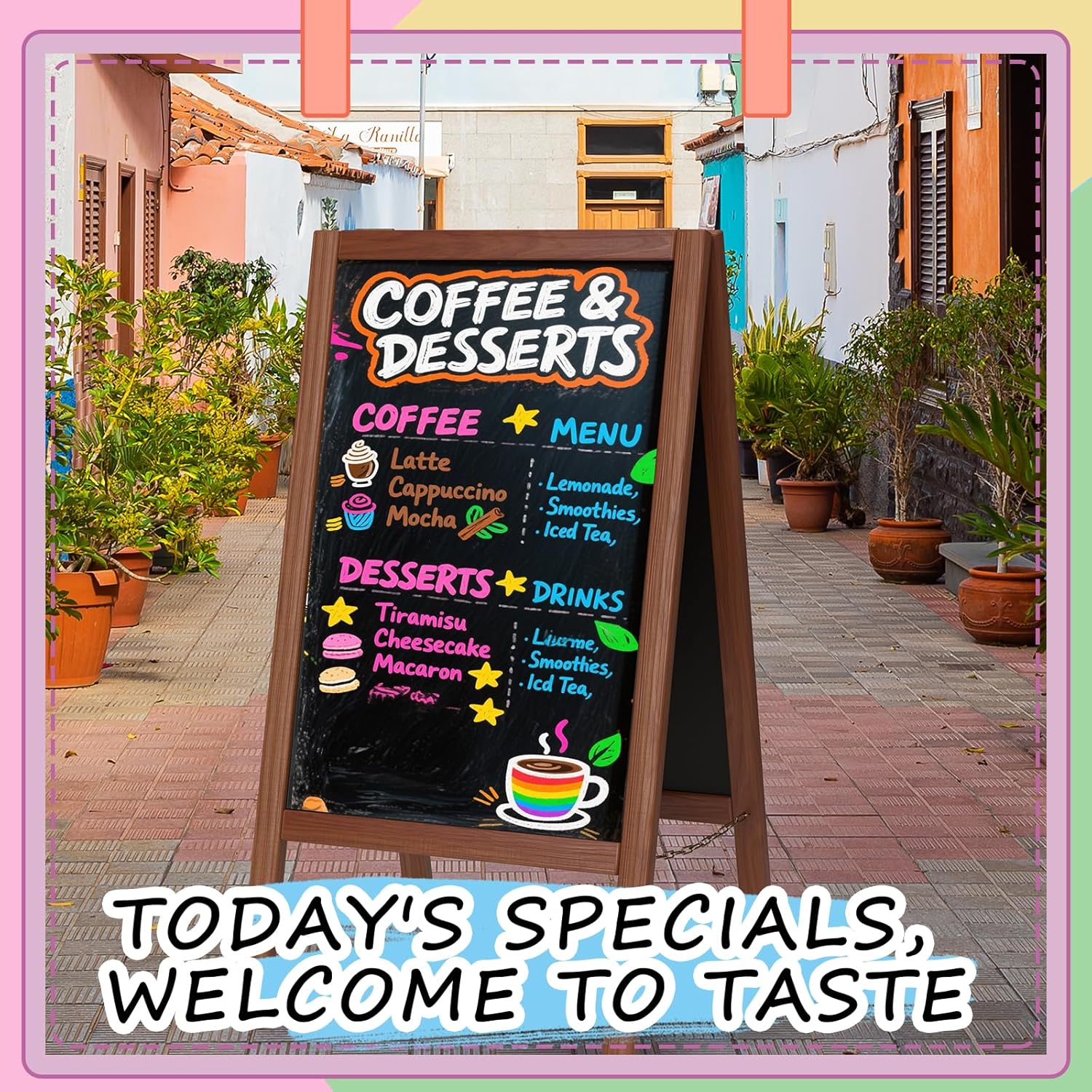 Thumbnail 1 de Thboxes 12 Colour Liquid Chalk Pens 6mm 🖊️