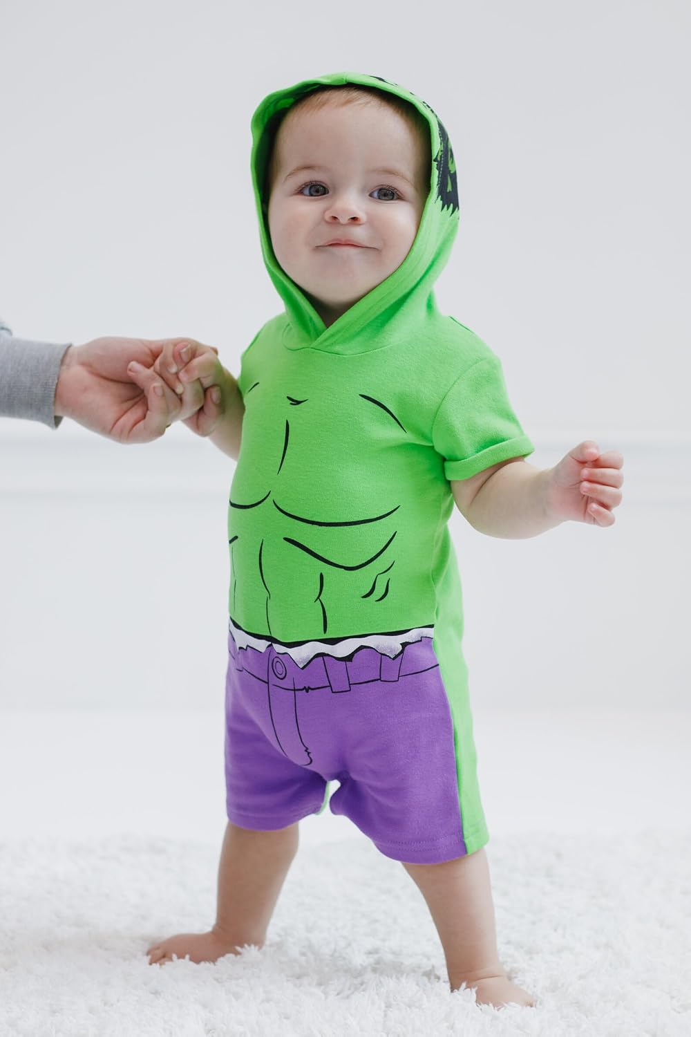 Thumbnail 1 de Marvel Avengers Cosplay Romper for Newborns and Toddlers, Short Sleeve