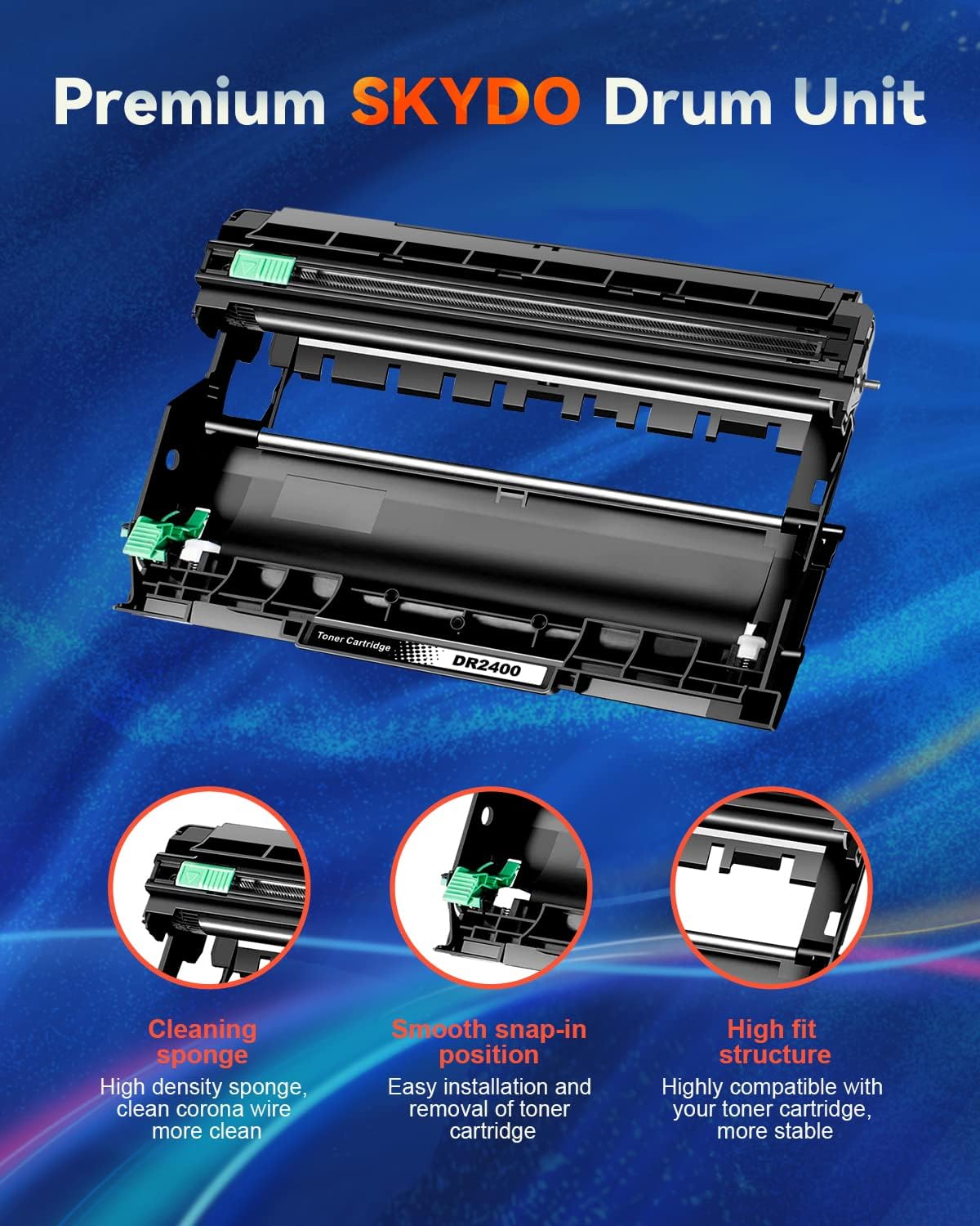 Thumbnail 5 de DR2400 DR-2400 Trommel für Brother 12.000 Seiten