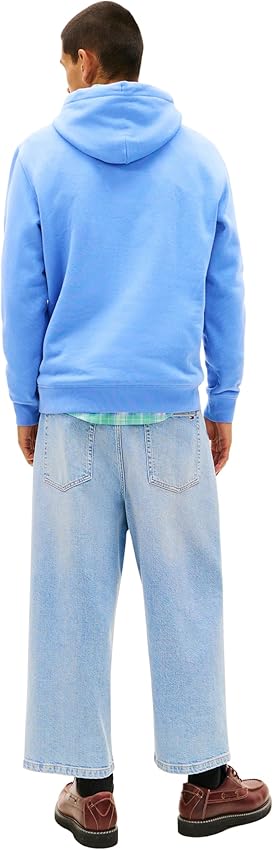Thumbnail 1 de Tommy Jeans TJM REG Linear Logo Hoodie Sudadera azul XXL