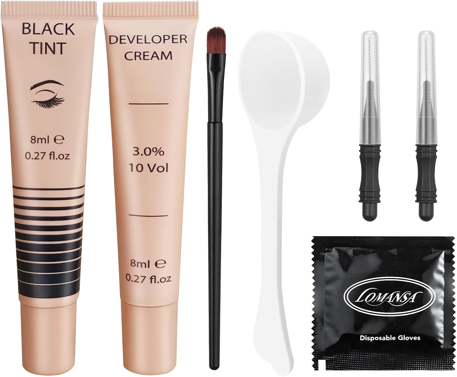 Detalle de Lomansa Teinture Cils Noir 10 applications
