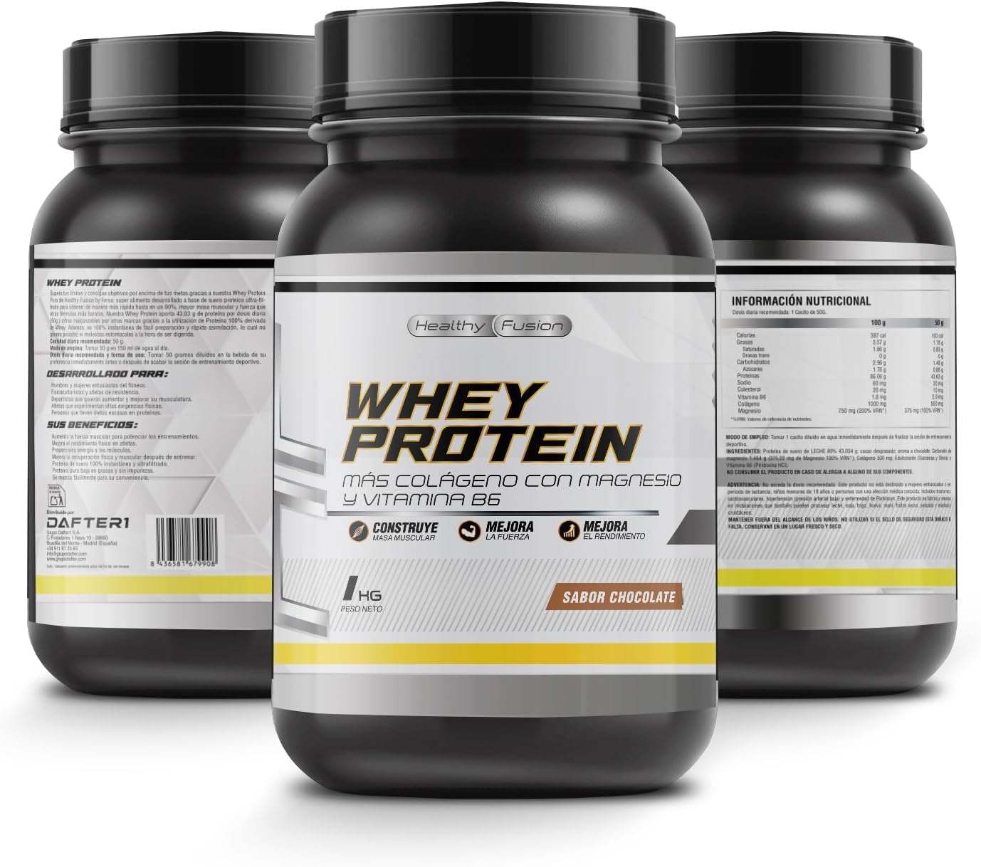Thumbnail 6 de Whey Protein en Polvo 100% Pura 💪 1kg