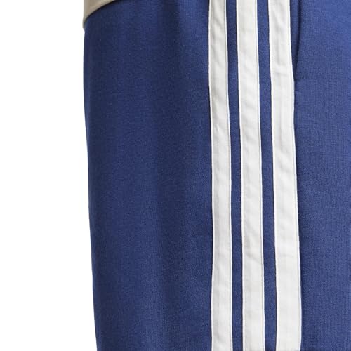 Thumbnail 4 de adidas Uomo Essential Three Stripes French Terry Short azul oscuro/blanco (3XL)