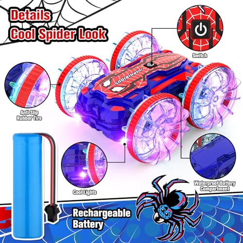 Detalle de FUIOCOCP Spider RC anfibio 2.4 GHz