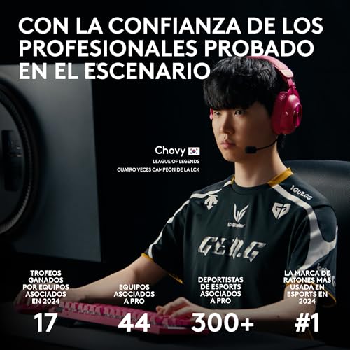 Thumbnail 8 de Logitech G Pro X Superlight 2: ratón inalámbrico gaming ultraligero de 60 g con sensor HERO 2 y 8 kHz
