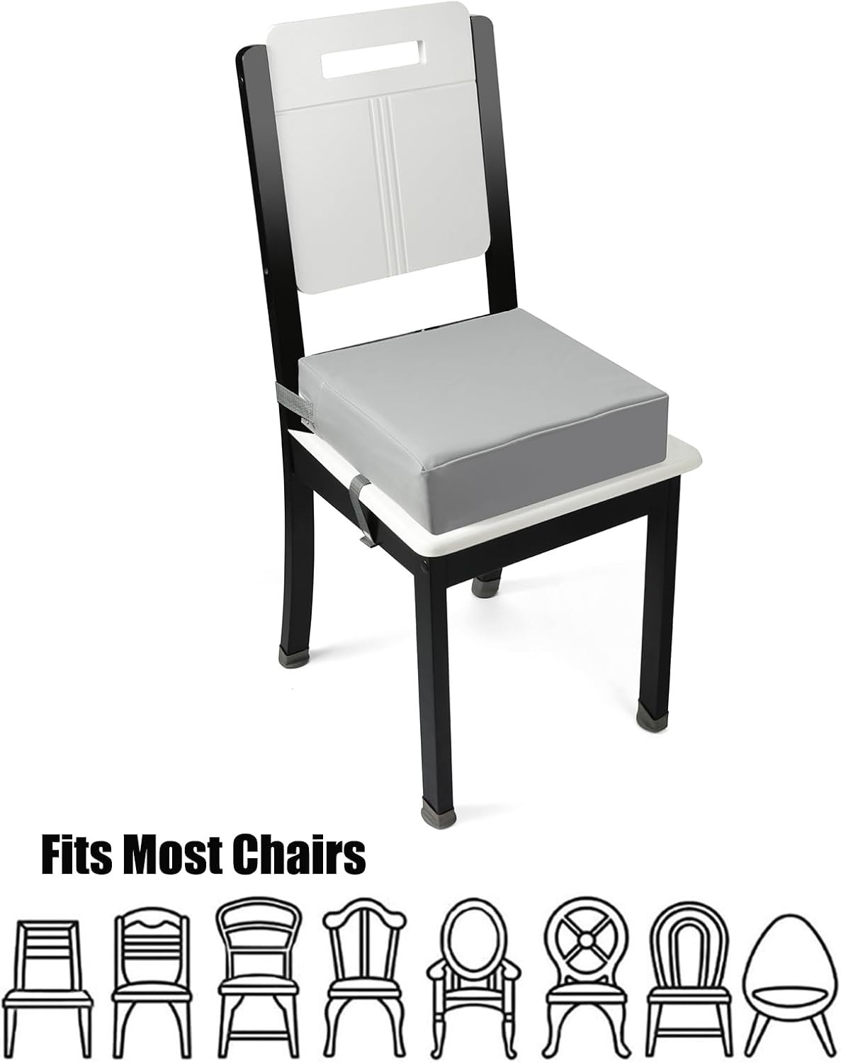 Detalle de PandaEar Toddler Booster Seat for Dining Table (portable highchair booster cushion)