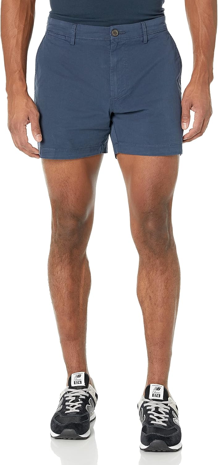 Thumbnail 4 de Amazon Essentials Men's Slim-Fit 5" (13cm) Flat-Front Comfort Stretch Chino Shorts