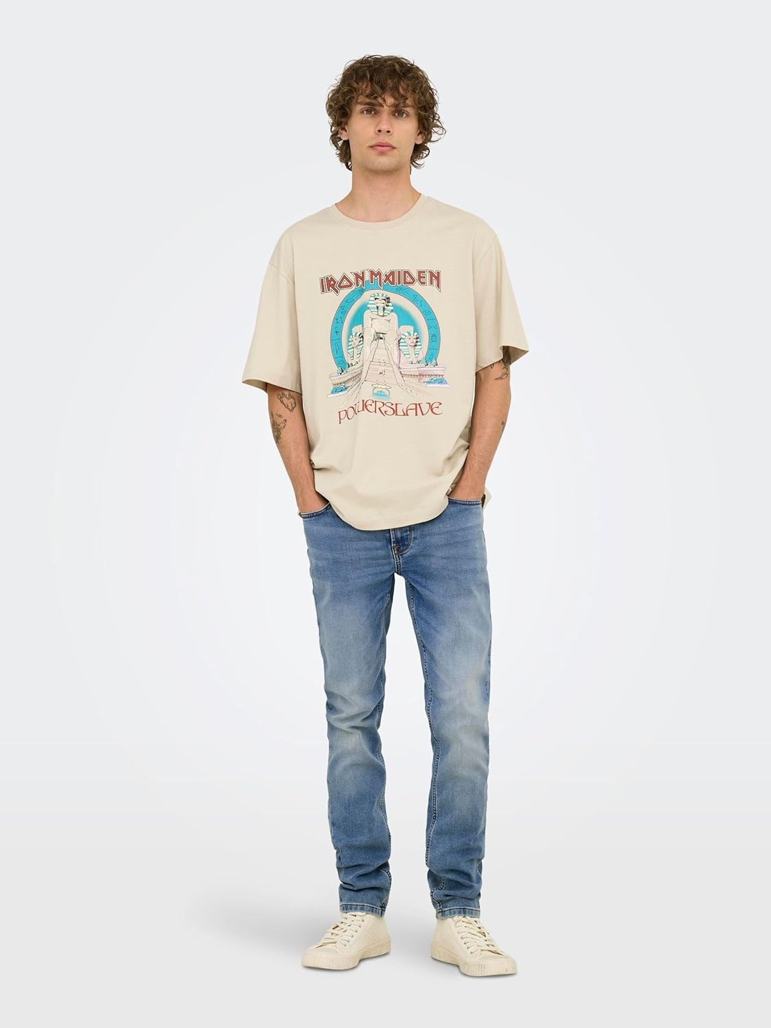 Detalle 2 de Only & Sons Onsloom Life Slim Jog bleu (long) – pantalon casual à coupe slim
