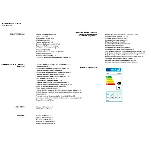 Thumbnail 3 de Teka TL 9310 Campana extractora 90 cm