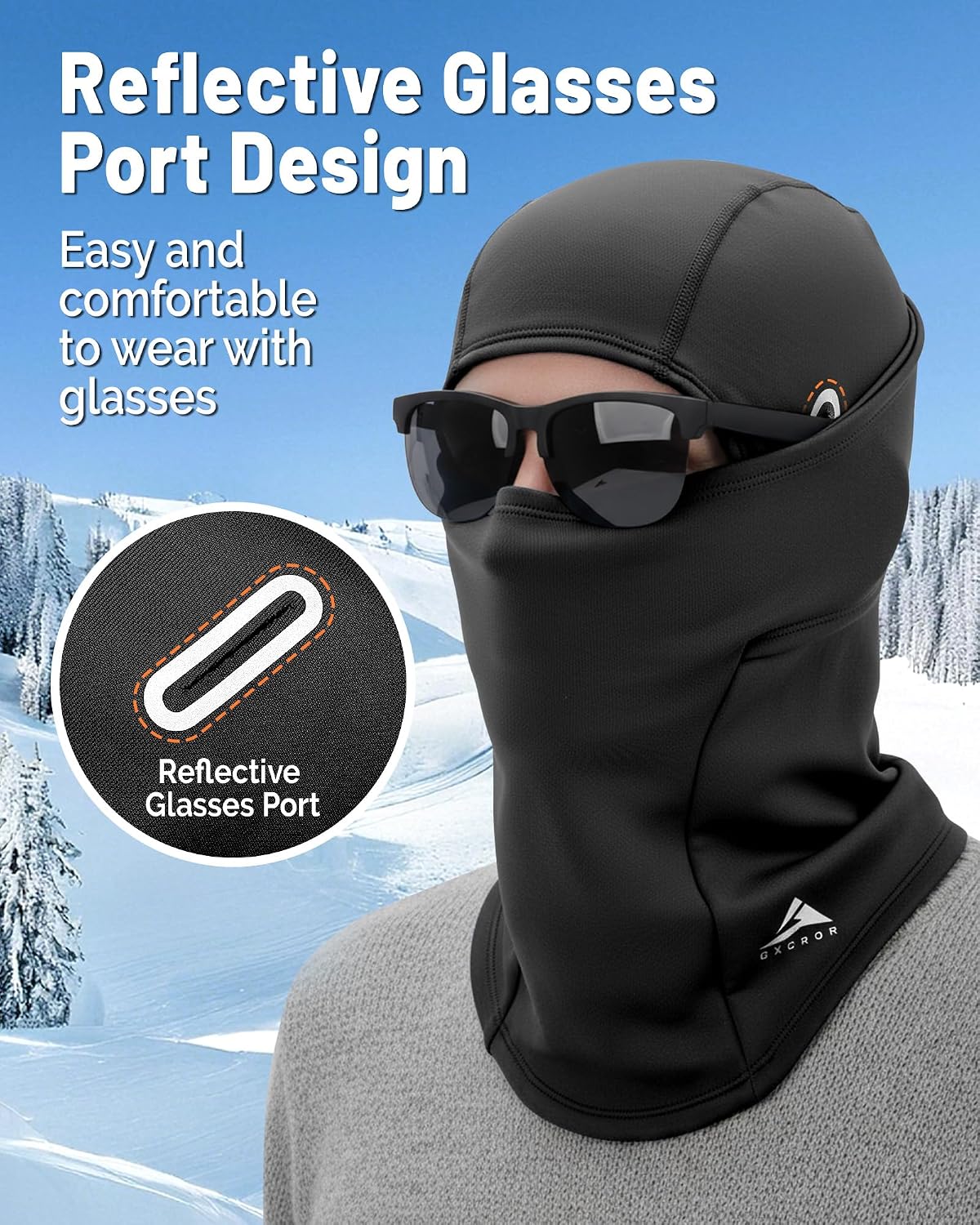 Thumbnail 4 de GXCROR Balaclava Ski Mask
