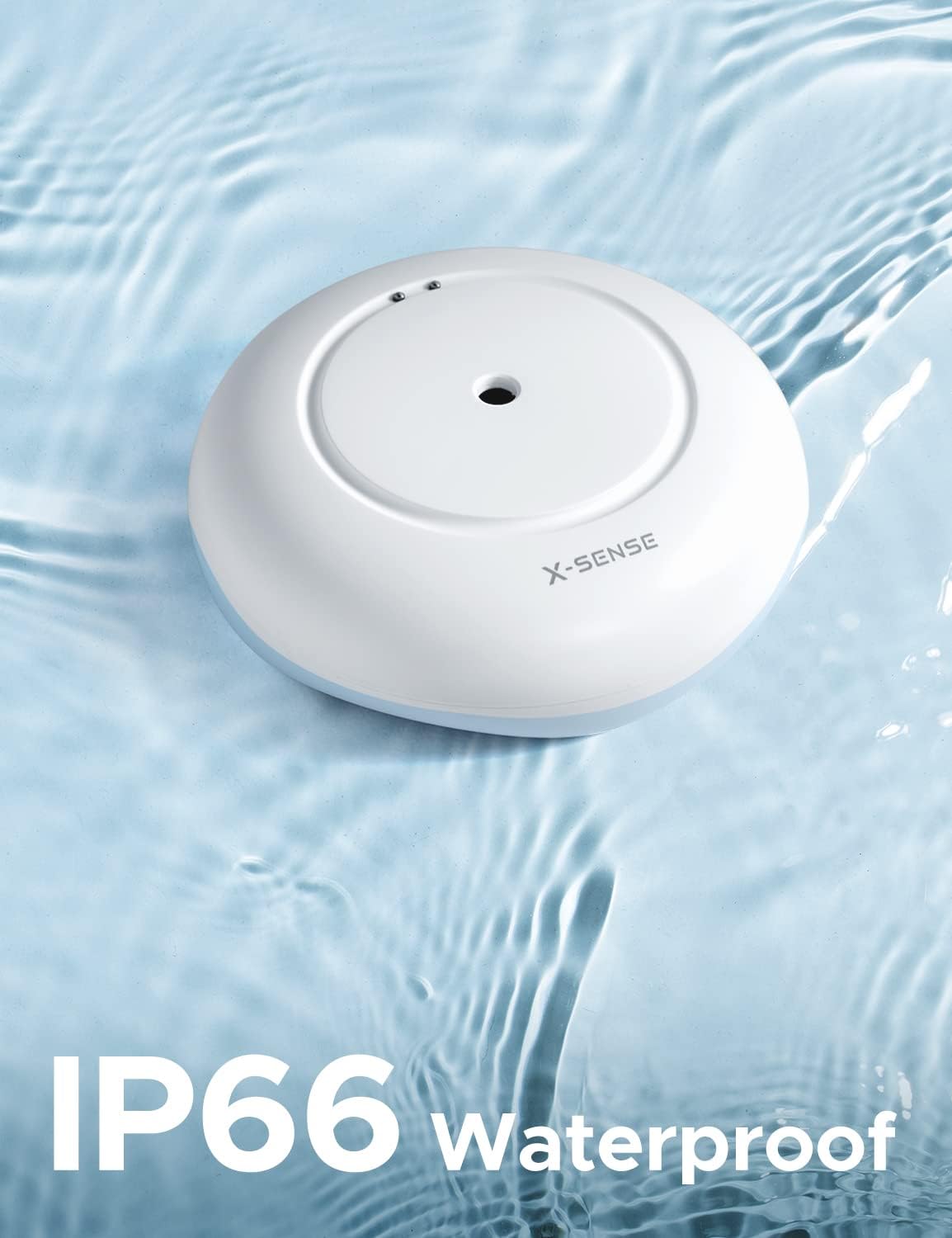 Thumbnail 5 de X-Sense SWS51 rilevatore d’acqua Wi‑Fi con stazione base SBS50 richiesta, confezione 3