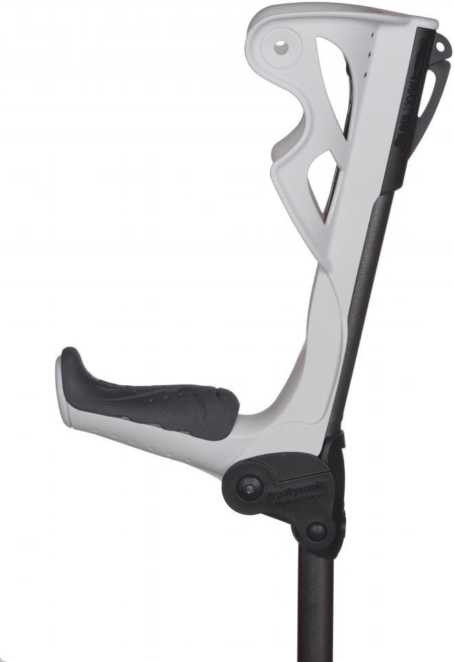 Antar ERGODYNAMIC S – mała aluminiowa podpórka pachowa, biała, 610 g