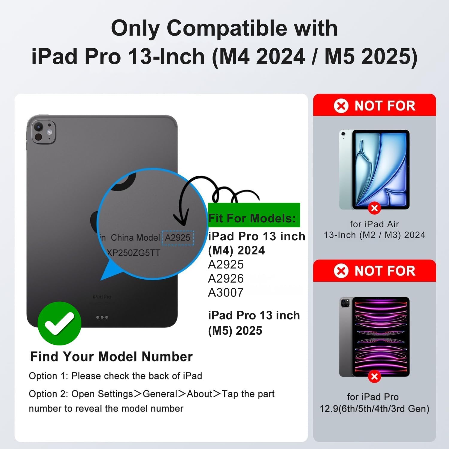 Detalle 2 de runelk Keyboard Case iPad Pro 13-inch