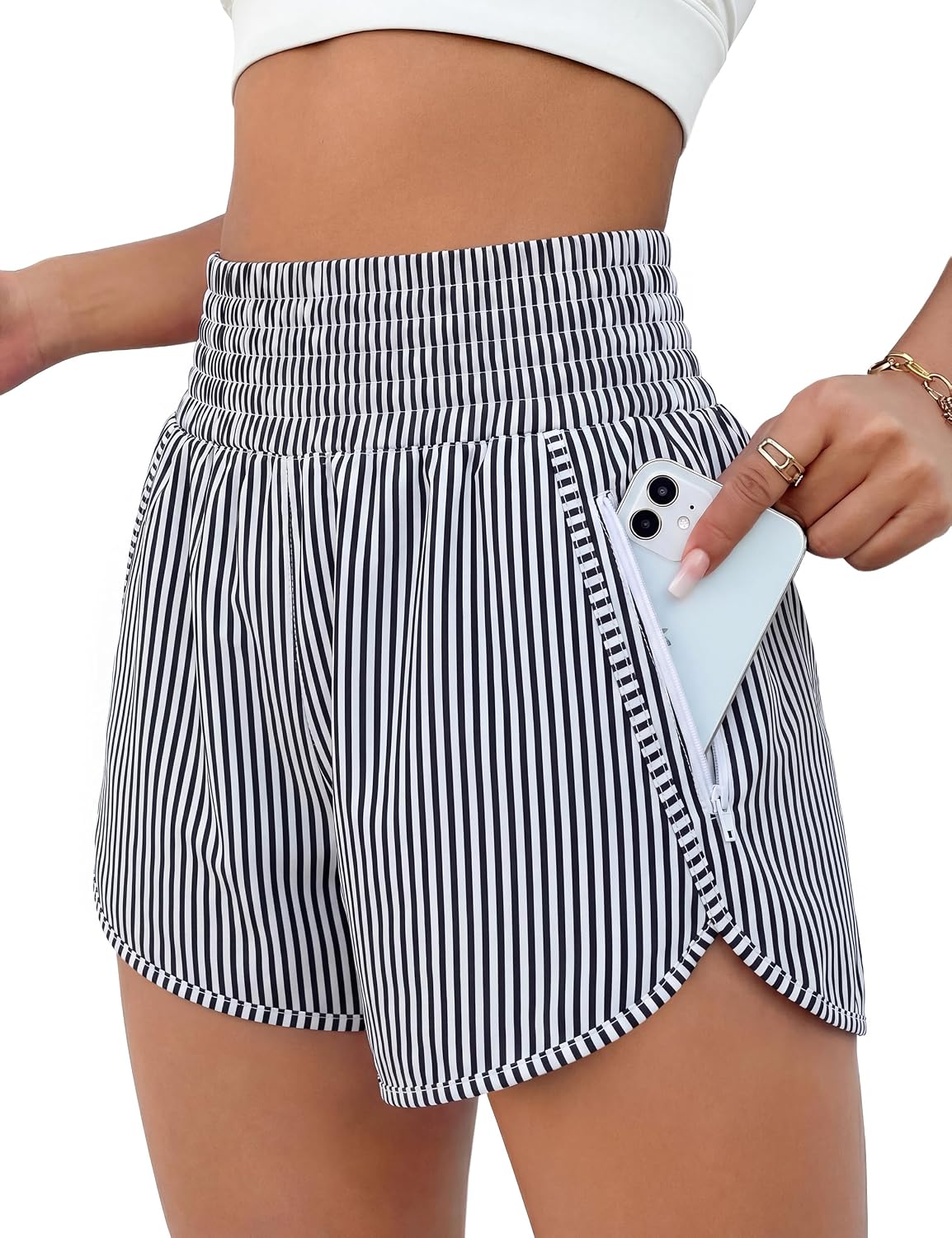 Thumbnail 6 de BMJL Women's Athletic Shorts, 2.5-Inch