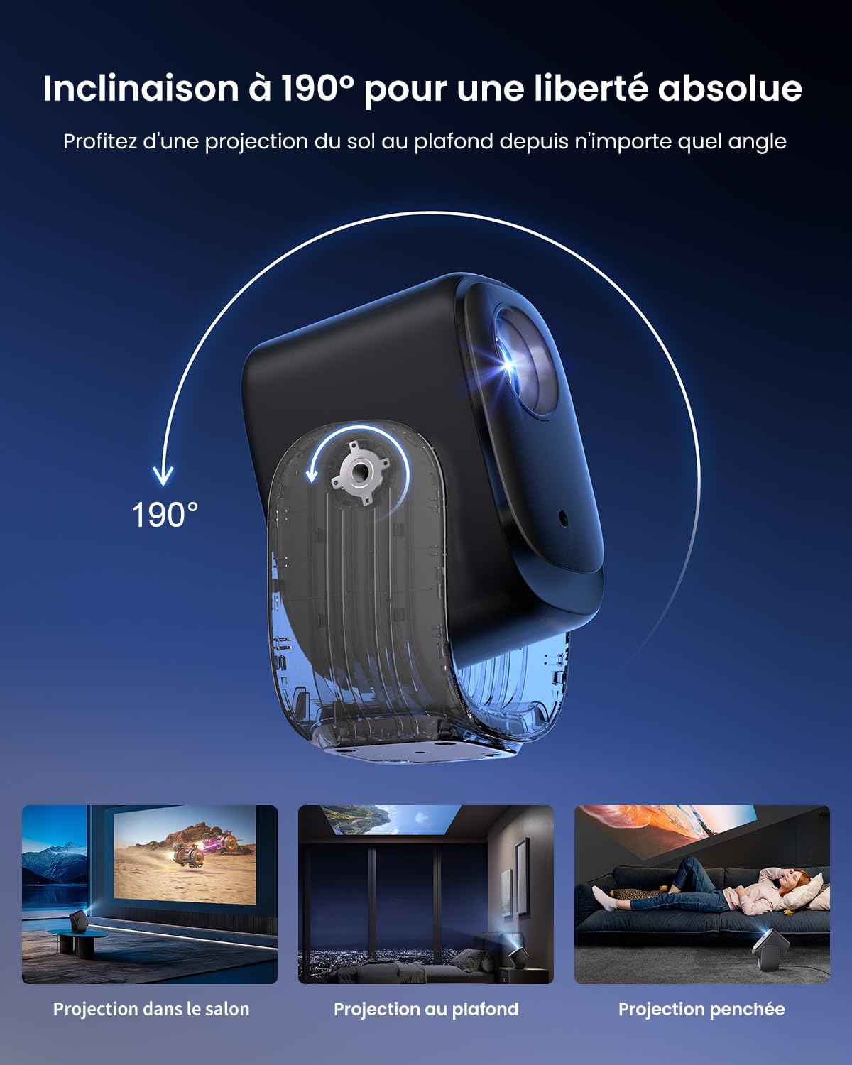 Detalle de Dangbei N2mini projecteur 1080p