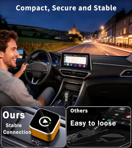 Thumbnail 4 de MUSHUI CarPlay inalámbrico 2 en 1 10+