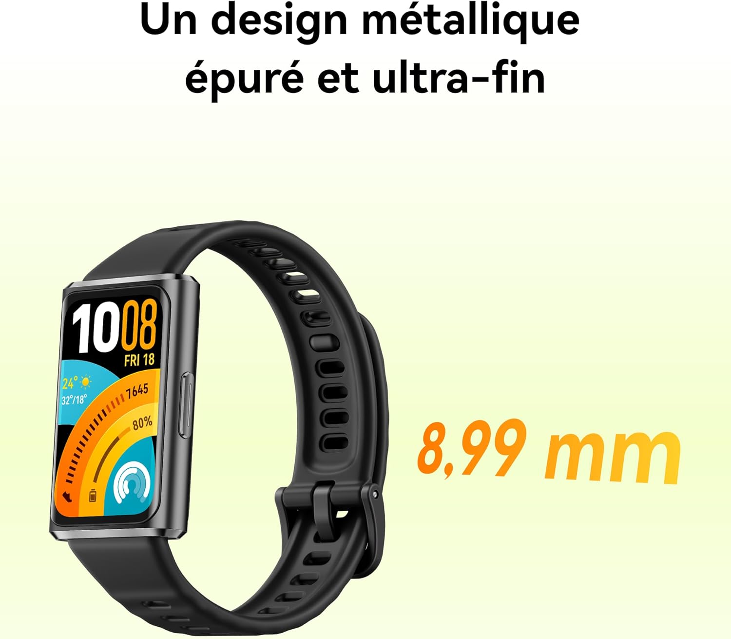Thumbnail 1 de Huawei Band 11 Pro — Montre connectée fine, écran AMOLED 1,62'' et GNSS précis