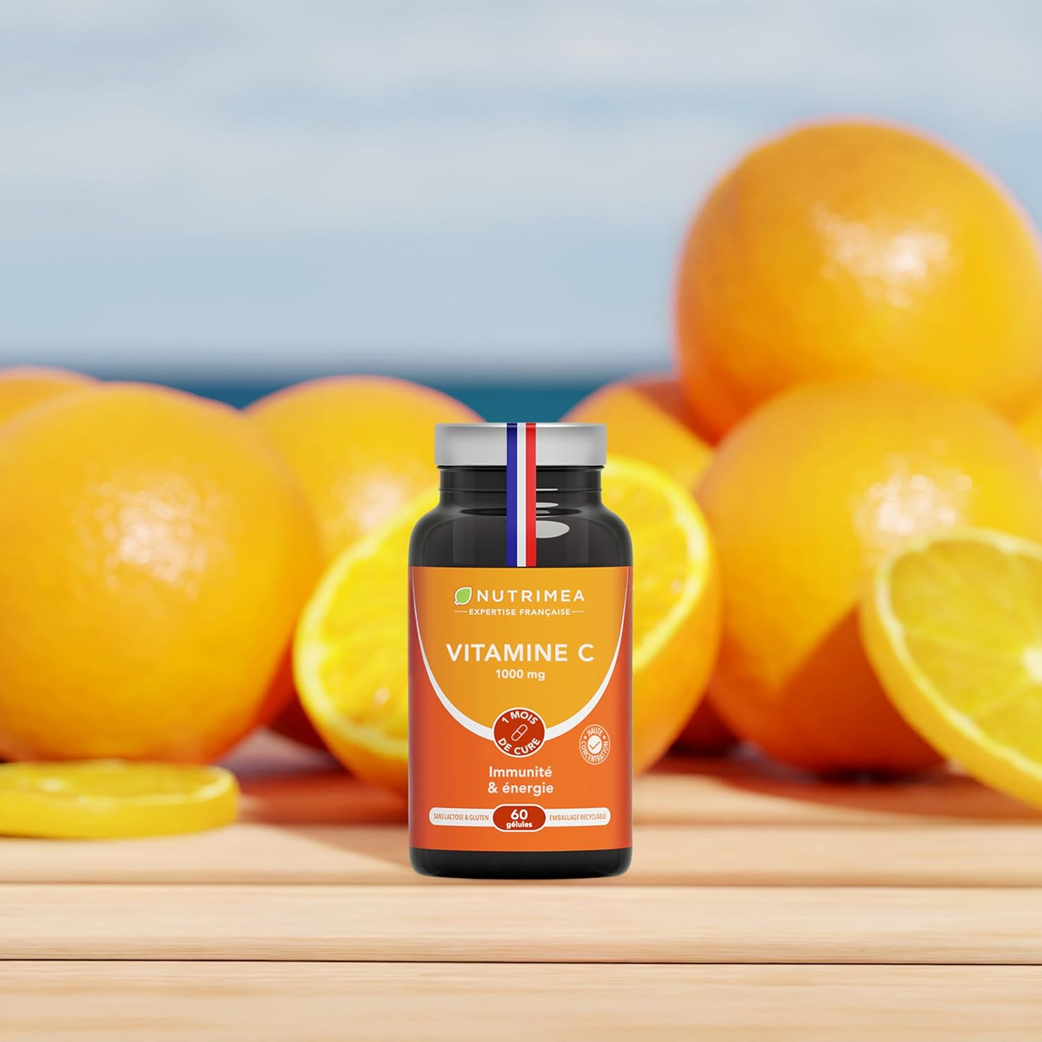 Thumbnail 6 de Nutrimea VITAMINE C – Ascorbate de calcium 1000 mg (60 gélules vegan)