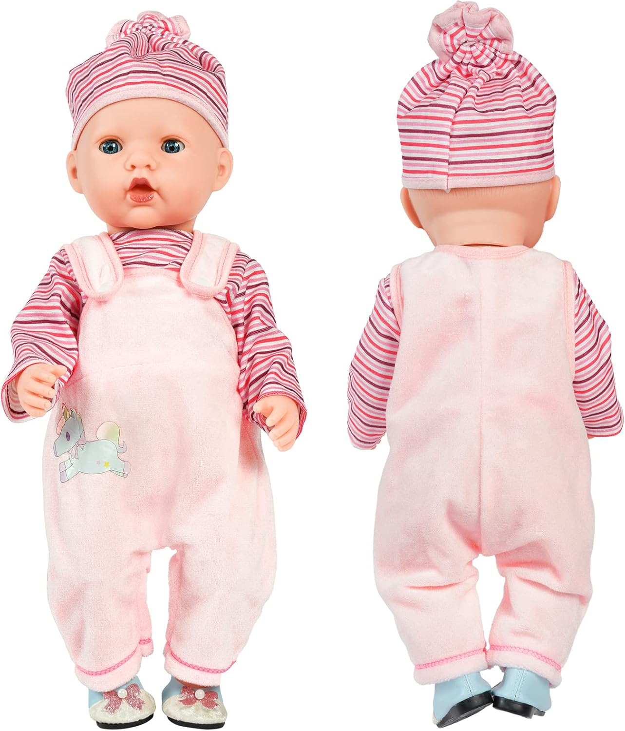 Thumbnail 3 de Aolso Baby-Puppen-Outfit 35–45 cm Rosa