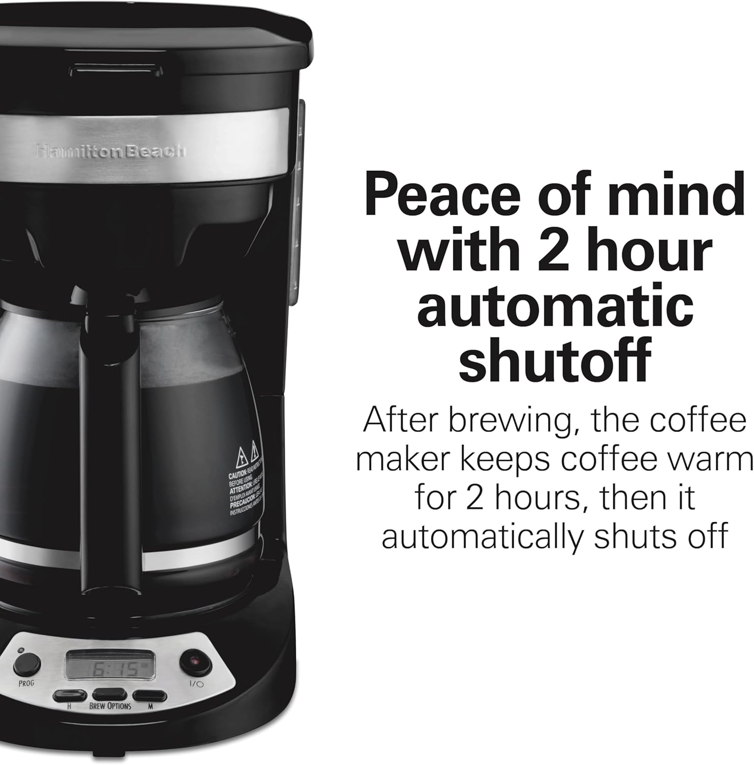 Thumbnail 5 de Hamilton Beach 12 Cup Programmable Coffee Maker