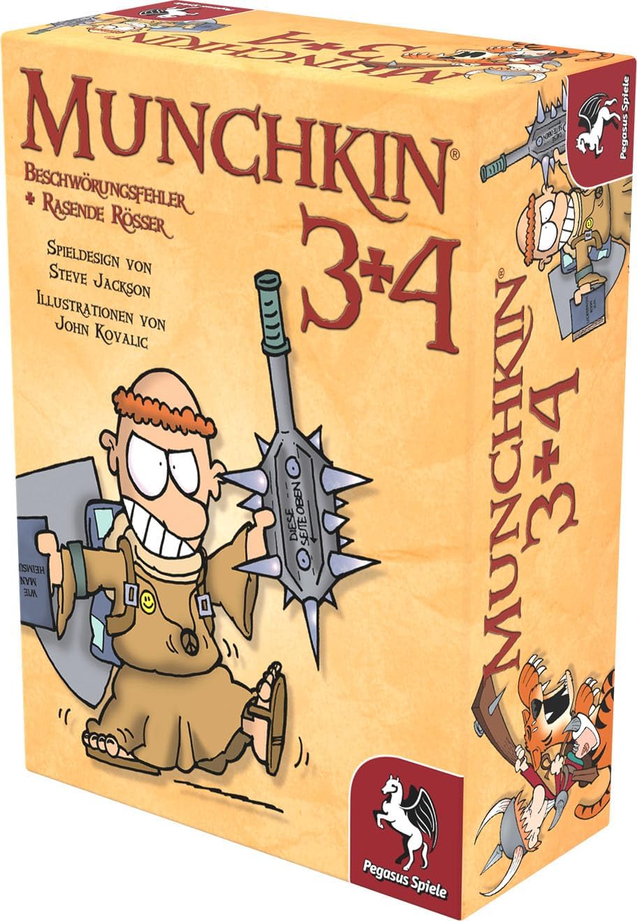 Detalle de Pegasus Spiele Munchkin 3+4 3+4