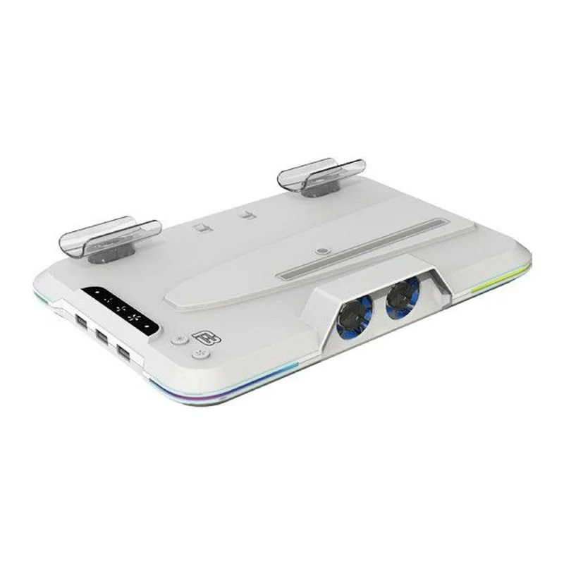 Detalle 2 de Blackfire Base multifunción RGB con ventilación y carga DualSense