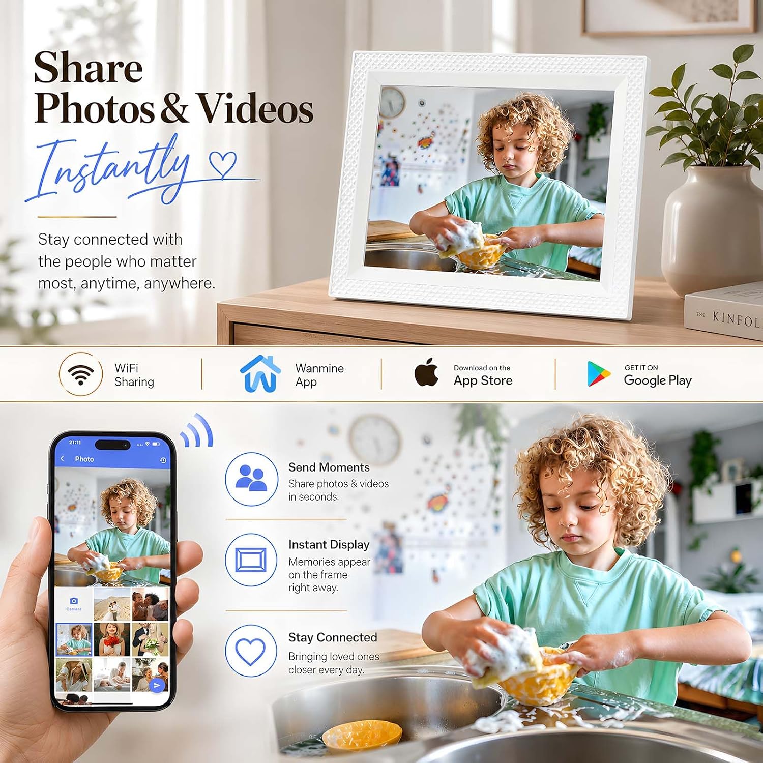 Thumbnail 6 de FORC Digital Family Calendar, 10.1-inch
