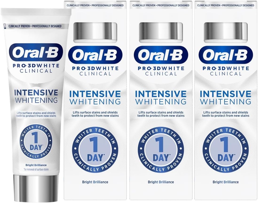 Detalle de Oral-B Pro-3D White Paste 3×75ml