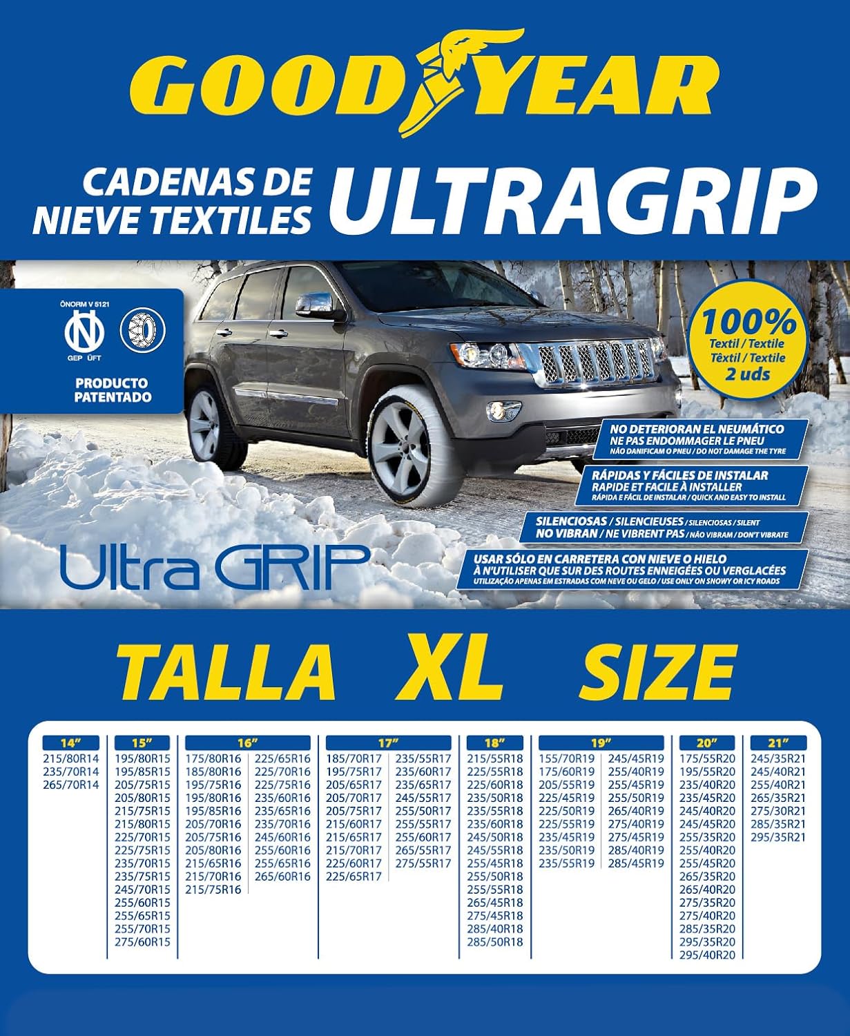 Thumbnail 4 de Goodyear Ultra Grip Taglia XL