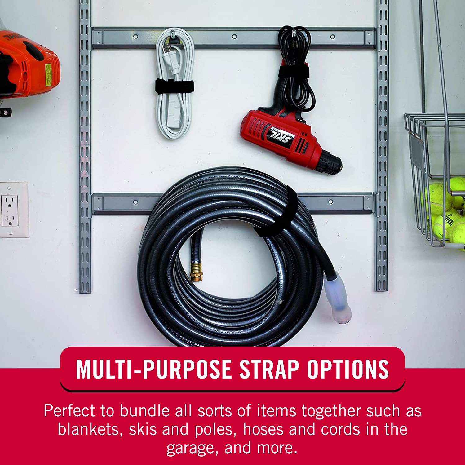 Detalle 2 de VELCRO Brand Elastic Cinch Straps, 30 in x 1 in