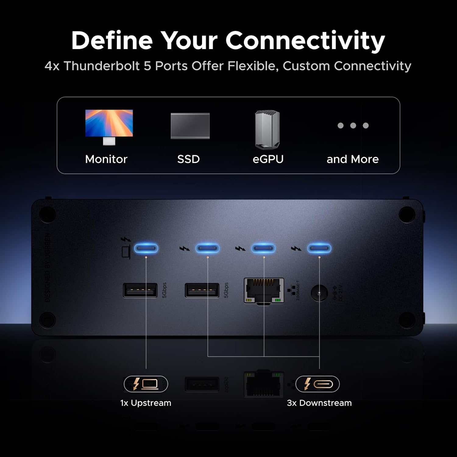 Thumbnail 6 de UGREEN Revodok Max Thunderbolt 5 Dock 140W