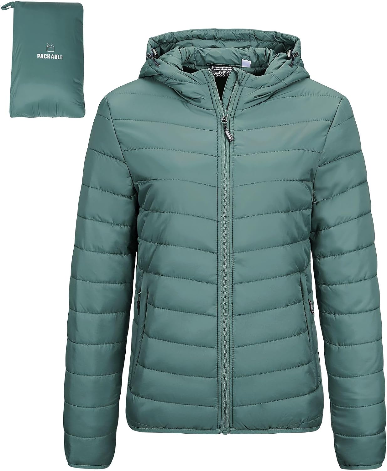 Thumbnail 6 de Outdoor Ventures Steppjacke Damen mit Kapuze